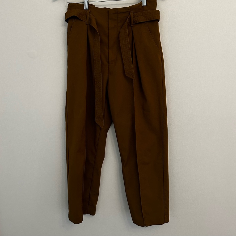 Zara paper bag pants
